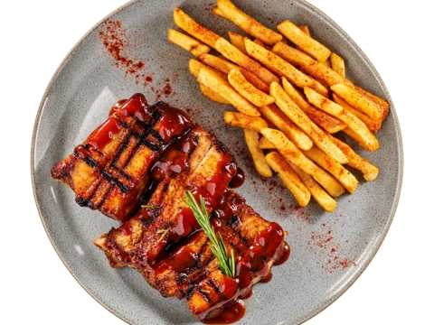 Costillitas BBQ 500 g en crudo