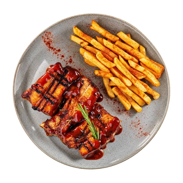 Costillitas BBQ 500 g en crudo